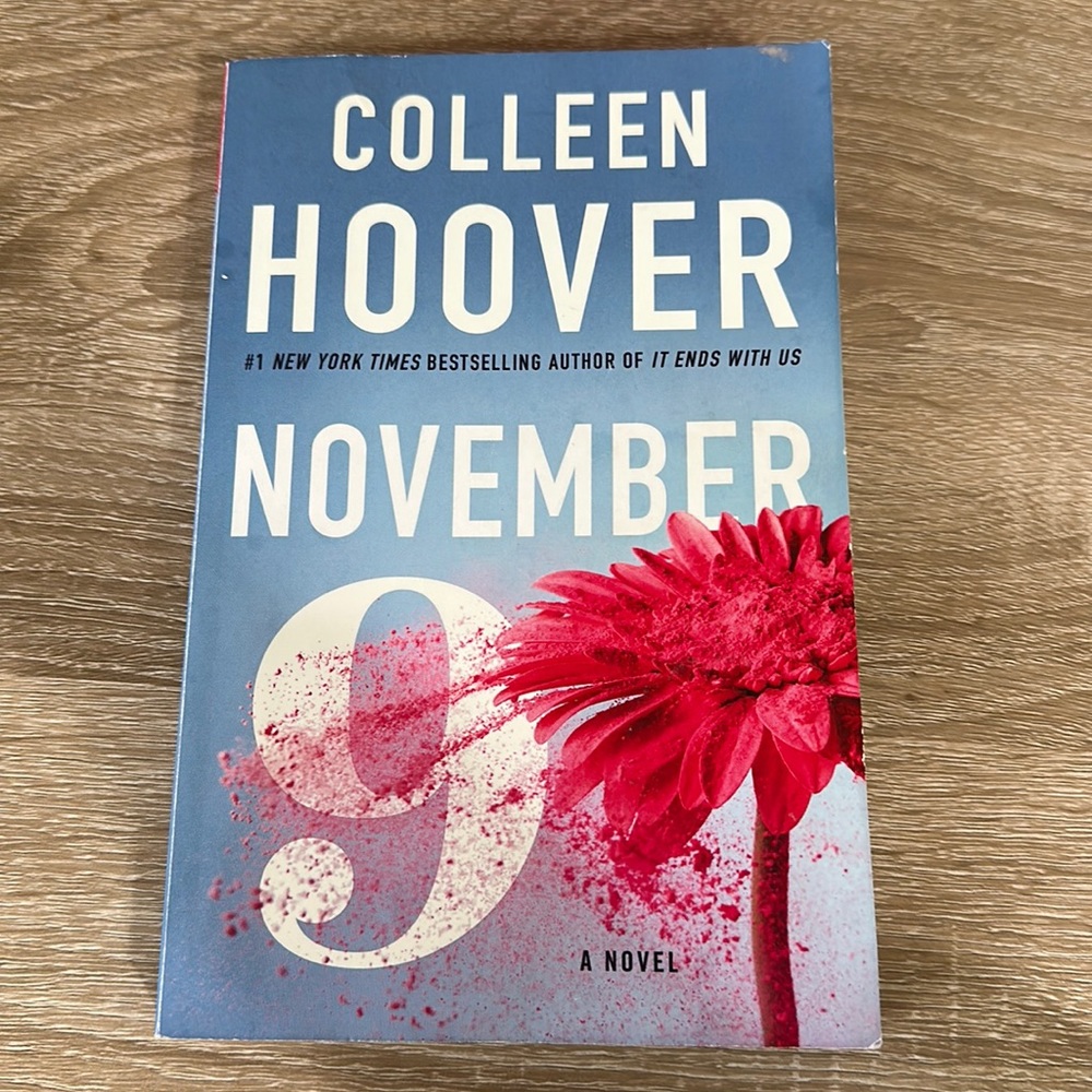November 9, Colleen Hoover